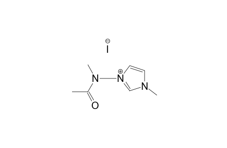 3-(N-Acetyl-N-methylamino)-1-methylimidazolium Iodide