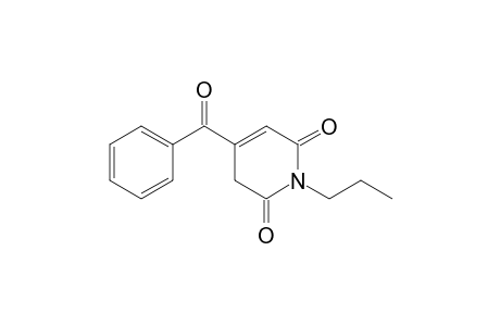 1-n-Propyl-4-benzoyl-3H-pyridine-2,6-dione