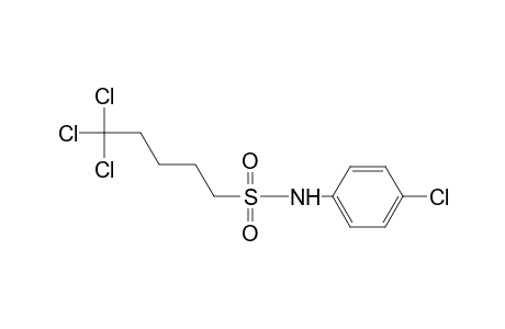 Pentanesulfonamide, 5,5,5-trichloro-N-(4-chlorophenyl)-
