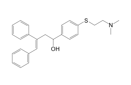 (Z)-[4-(2-dimethylaminoethylsulfanyl)phenyl]-3,4-diphenyl-but-3-en-1-ol