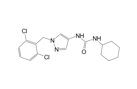 N-cyclohexyl-N'-[1-(2,6-dichlorobenzyl)-1H-pyrazol-4-yl]urea