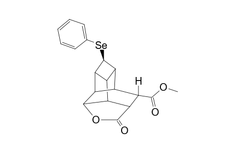 METHYL-(1RS,4RS,12SR)-4-PHENYLSELENO-9-OXAPENTACYCLO-[6.4.0.0(2,5).0(3,7).0(6,12)]-DODECA-10-ONE-12-CARBOXYLATE