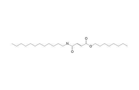 Fumaric acid, monoamide, N-dodecyl-, octyl ester