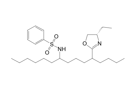 (S)-4-Ethyl-2-[1-butyl-5-(N-phenylsulfonylamino)undecyl]-4,5-dihydrooxazoline