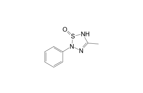 2,5-Dihydro-4-methyl-2-phenyl-1,2,3,5-thiatriazole 1-oxide