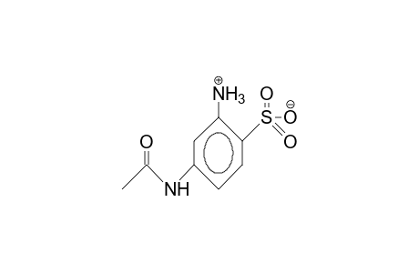 2-Amino-4-acetamido-benzenesulfonic acid