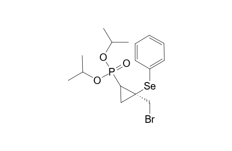 (S)-Diisopropyl-2-bromomethyl-2-phenylselenenyl-cyclopropylphosphonate