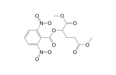(R,S)-dimethyl 2-(2,6-dinitrobenzoyloxy)pentanedioate