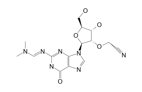 2'-O-CYANOMETHYL-2-N-DIMETHYLAMINOMETHYLENEGUANOSINE