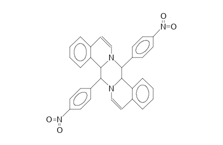 8,16-Bis(4-nitro-phenyl)-8,8a,16,16a-tetrahydro-piperazino(2,1-A'5,4-A')diisoquinoline