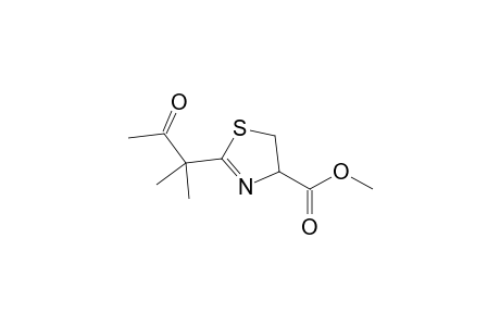 Methyl 2-(1',1'-Dimethyl-2'-oxopropyl)thiazoline-4-carboxylate