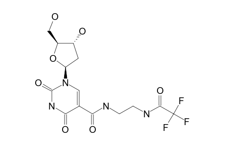 5-[2-(TRIFLUOROACETYLAMINO)-ETHYLAMINOCARBONYL]-2'-DEOXYURIDINE