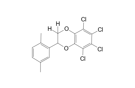 2-(2,5-Dimethylphenyl)-5,6,7,8-tetrachlorobenzo[1.4]dioxaine