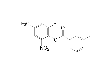 2-BROMO-6-NITRO-alpha,alpha,alpha-TRIFLUORO-p-CRESOL, m-TOLUATE