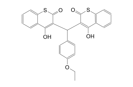 3-[(4-ethoxyphenyl)(4-methyl-2-oxo-2H-thiochromen-3-yl)methyl]-4-methyl-2H-thiochromen-2-one