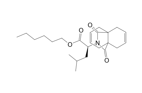 4a,8a-(Methaniminomethano)naphthalene-10-acetic acid, 1,4,5,8-tetrahydro-.alpha.-(2-methylpropyl)-9,11-dioxo-, hexyl ester, (S)-