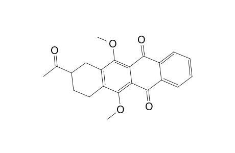 8-Acetyl-6,11-dimethoxy-7,8,9,10-tetrahydrotetracene-5,12-dione