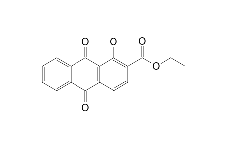 2-ETHOXYCARBONYL-1-HYDROXYANTHRAQUINONE1