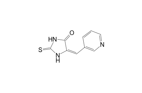 (5E)-5-(3-pyridinylmethylidene)-2-sulfanylidene-4-imidazolidinone