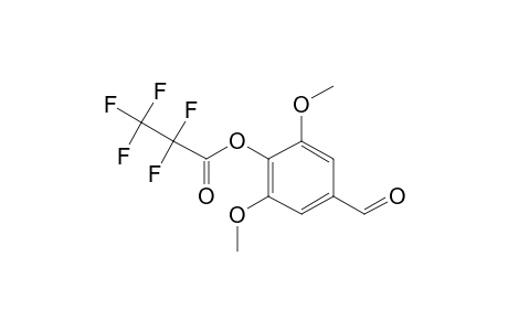 3,5-Dimethoxy-4-(pentafluoropropionyl)oxybenzaldehyde