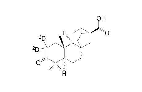 17-Norkaurane-2,2-D2-13-carboxylic acid, 3-oxo-, (8.beta.,13.beta.)-