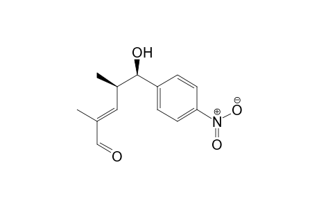 (4R,5R,E)-5-Hydroxy-2,4-dimethyl-5-(4-nitrophenyl)-pent-2-enal