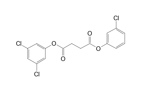 Succinic acid, 3-chlorophenyl 3,5-dichlorophenyl ester