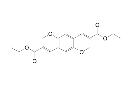 (E)-3-[4-[(E)-3-ethoxy-3-keto-prop-1-enyl]-2,5-dimethoxy-phenyl]acrylic acid ethyl ester