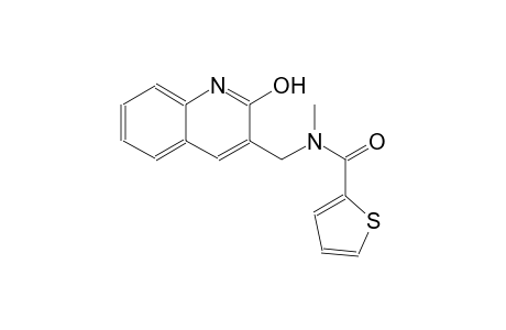 N-[(2-hydroxy-3-quinolinyl)methyl]-N-methyl-2-thiophenecarboxamide