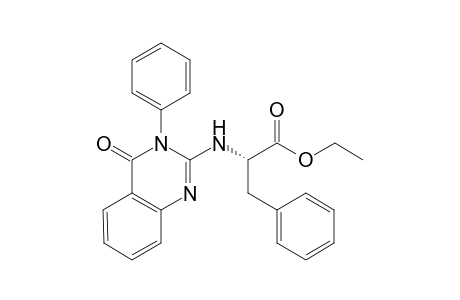 Ethyl N-(4-oxo-3-phenyl-3,4-dihydro-2-quinazolinyl)phenylalaninate
