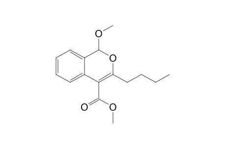 3-Butyl-1-methoxy-4-(methoxycarbonyl)benzo[c]pyran