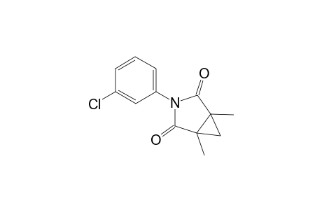 3-(3-Chlorophenyl)-1,5-dimethyl-3-azabicyclo[3.1.0]hexane-2,4-dione