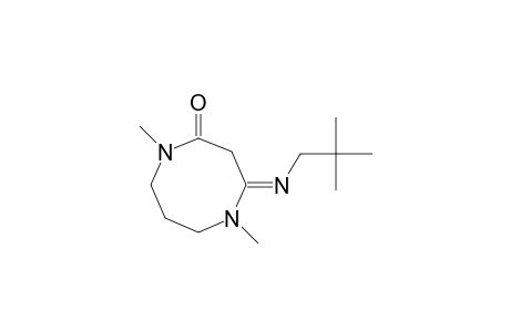 1,5-DIMETHYL-4-((2,2-DIMETHYLPROPYL)-IMINO)-PERHYDRO-[1,5]-DIAZOCIN-2-ONE