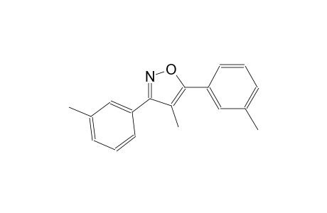 4-methyl-3,5-bis(3-methylphenyl)isoxazole