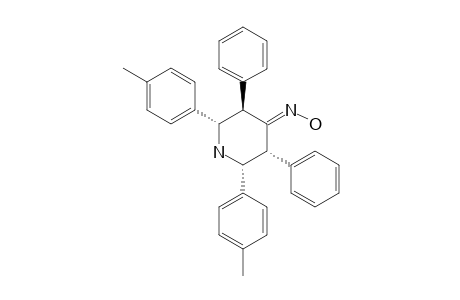2,6-DI-(4-METHYLPHENYL)-3,5-DIPHENYL-PIPERIDIN-4-ONE-OXIME