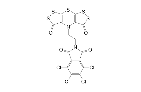 4-[2-(Tetrachlorophthalimido)ethyl]bis[1,2]dithiolo[3,4-b:4',3'-e][1,4]thiazine-3,5-dione