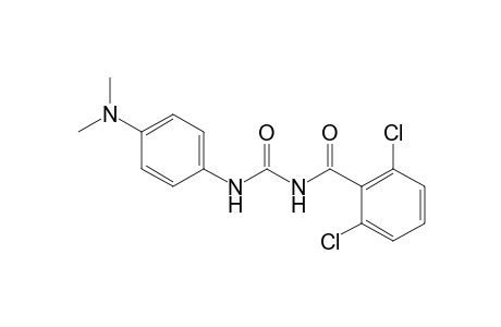 Benzamide, 2,6-dichloro-N-[[[4-(dimethylamino)phenyl]amino]carbonyl]-