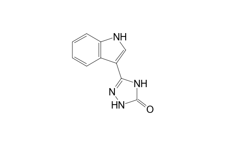 3-(indol-3-yl)-deltasquare-1,2,4-triazolin-5-one