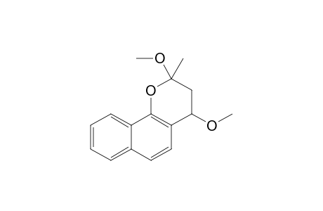 2,4-Dimethoxy-2-methyl-3,4-dihydrobenzo[h]chromene