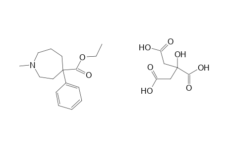 1H-Azepine-4-carboxylic acid, hexahydro-1-methyl-4-phenyl-, ethyl ester