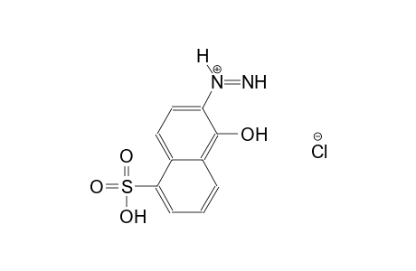 1-(1-hydroxy-5-sulfo-2-naphthyl)diazen-1-ium chloride