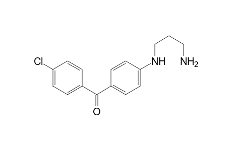 4-(3'-Aminopropyl)aminophenyl]-(p-chlorophenyl)methanone