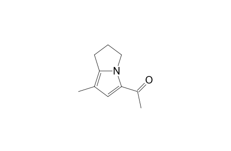 5-Acetyl-7-methyl-2,3-dihydro-1H-pyrrolizine