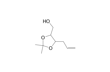 (2,2-dimethyl-5-prop-2-enyl-1,3-dioxolan-4-yl)methanol