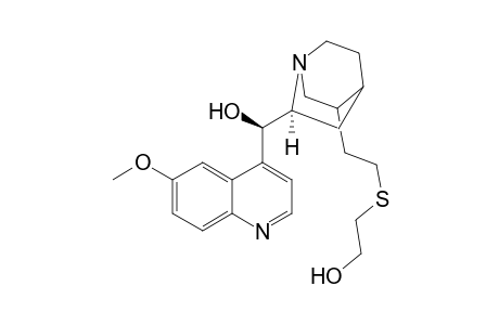 Cinchonan-9-ol, 10,11-dihydro-11-[(2-hydroxyethyl)thio]-6'-methoxy-, (8.alpha.,9R)-