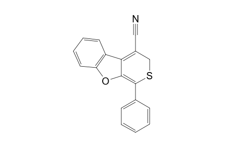 4-Cyano-7-phenyl-5H-benzofuro[2,3-c]]thiopyran