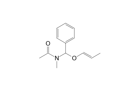 N-Methyl-N-[phenyl(1-propenyloxy)methyl]acetamide
