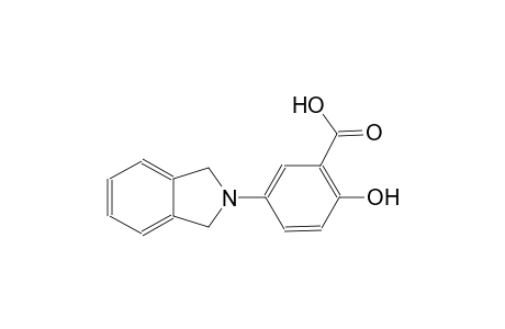 5-(1,3-dihydro-2H-isoindol-2-yl)-2-hydroxybenzoic acid