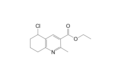 Ethyl 5-chloro-2-methyl-5,6,7,8-tetrahydroquinoline-3-carboxylate