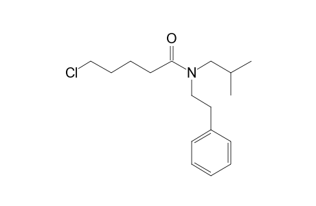 5-Chlorovaleryl amide, N-(2-phenylethyl)-N-isobutyl-